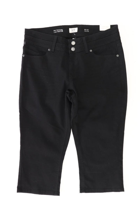QS by s.Oliver 3/4 Jeans Gr. 40 neu mit Etikett Modell Catie schwarz