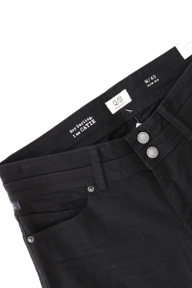 QS by s.Oliver 3/4 Jeans Gr. 40 neu mit Etikett Modell Catie schwarz