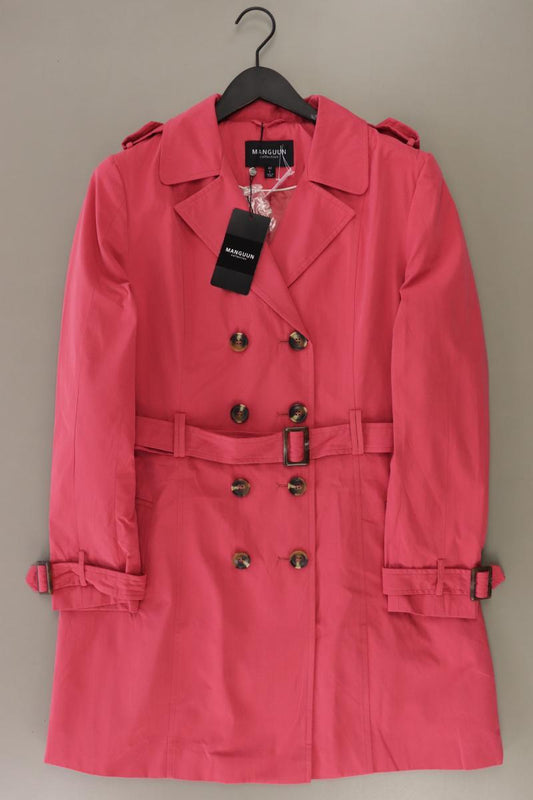 Manguun Trenchcoat Gr. 42 neu mit Etikett Neupreis: 49,99€! pink aus Polyester