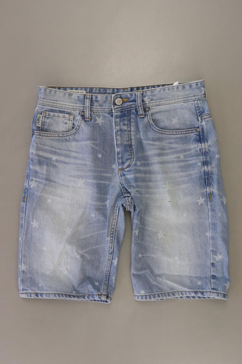 Jack & Jones Jeansshorts für Herren Gr. S blau aus Baumwolle