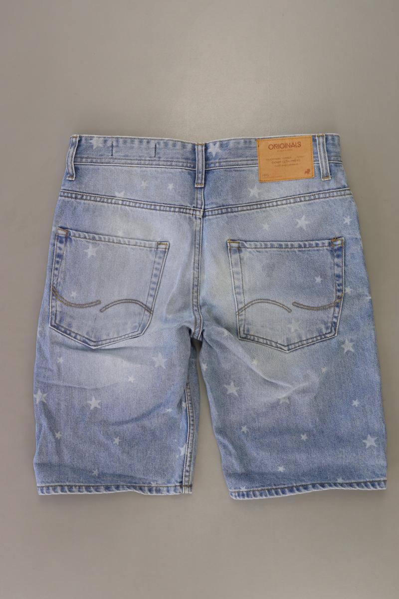 Jack & Jones Jeansshorts für Herren Gr. S blau aus Baumwolle