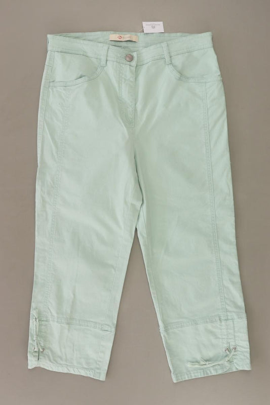 TONI 7/8 Hose Gr. 36 türkis aus Baumwolle