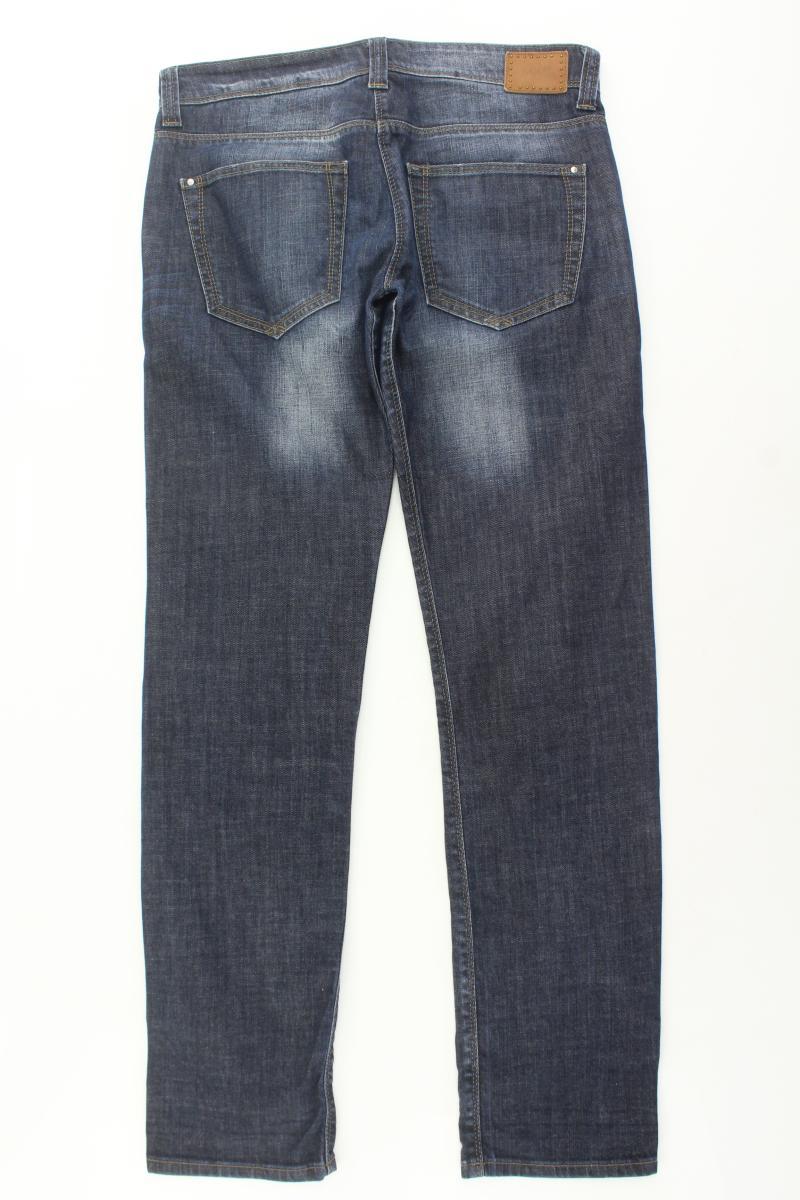 MAC Straight Jeans Gr. 36/L32 Modell Casual Starlet mit Nieten blau