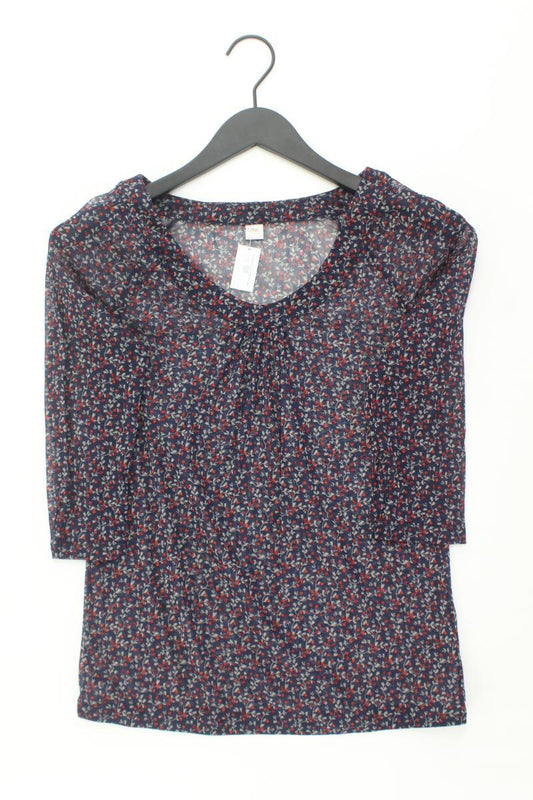 s.Oliver Regular Bluse Gr. 36 mit Blumenmuster 3/4 Ärmel mehrfarbig