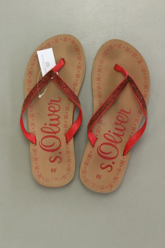 s.Oliver Sandalen Gr. 38 rot