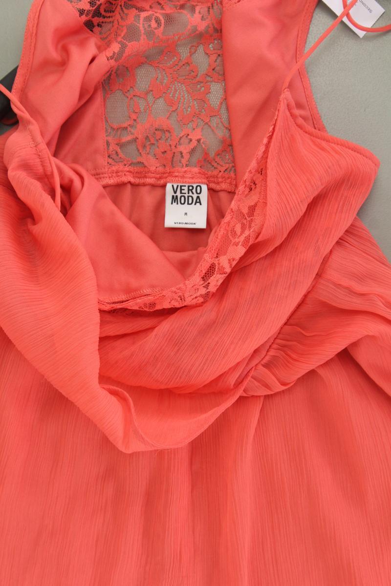 Vero Moda Chiffonkleid Gr. M neuwertig Träger rosa aus Polyester
