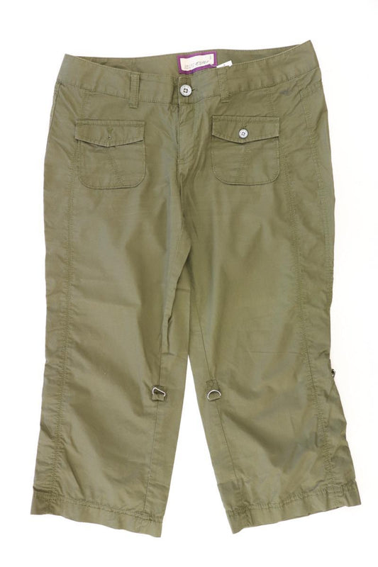 Esprit 7/8 Hose Gr. 38 olivgrün aus Baumwolle