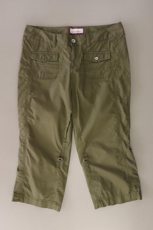 Esprit 7/8 Hose Gr. 38 olivgrün aus Baumwolle