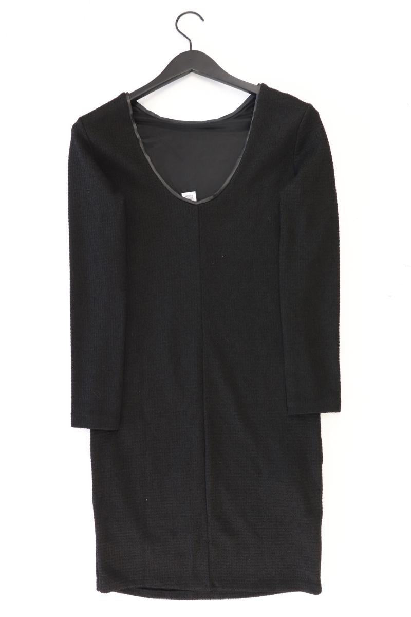 Mango Etuikleid Gr. M Langarm schwarz aus Polyester