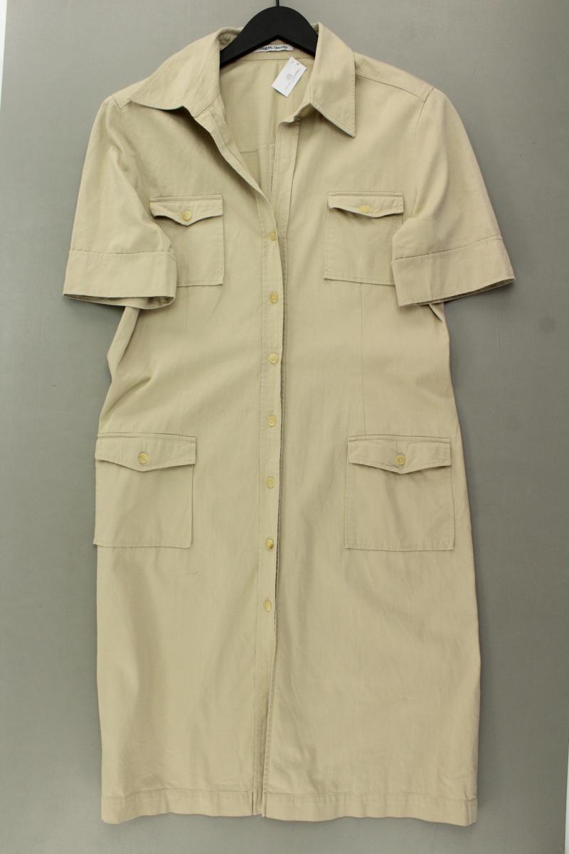 Joseph Janard Polokleid Gr. 38 Kurzarm creme aus Baumwolle