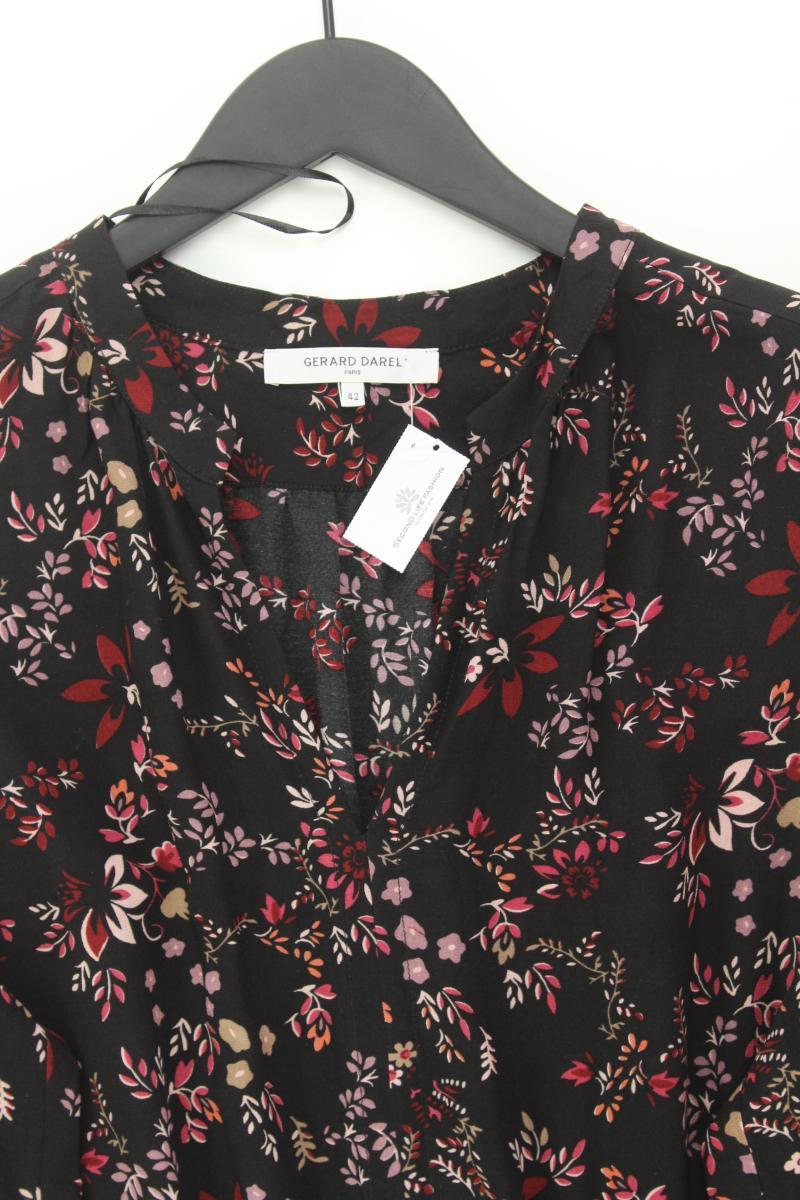 Gerard Darel Midikleid Gr. IT 42 (S) mit Blumenmuster neuwertig 3/4 Ärmel