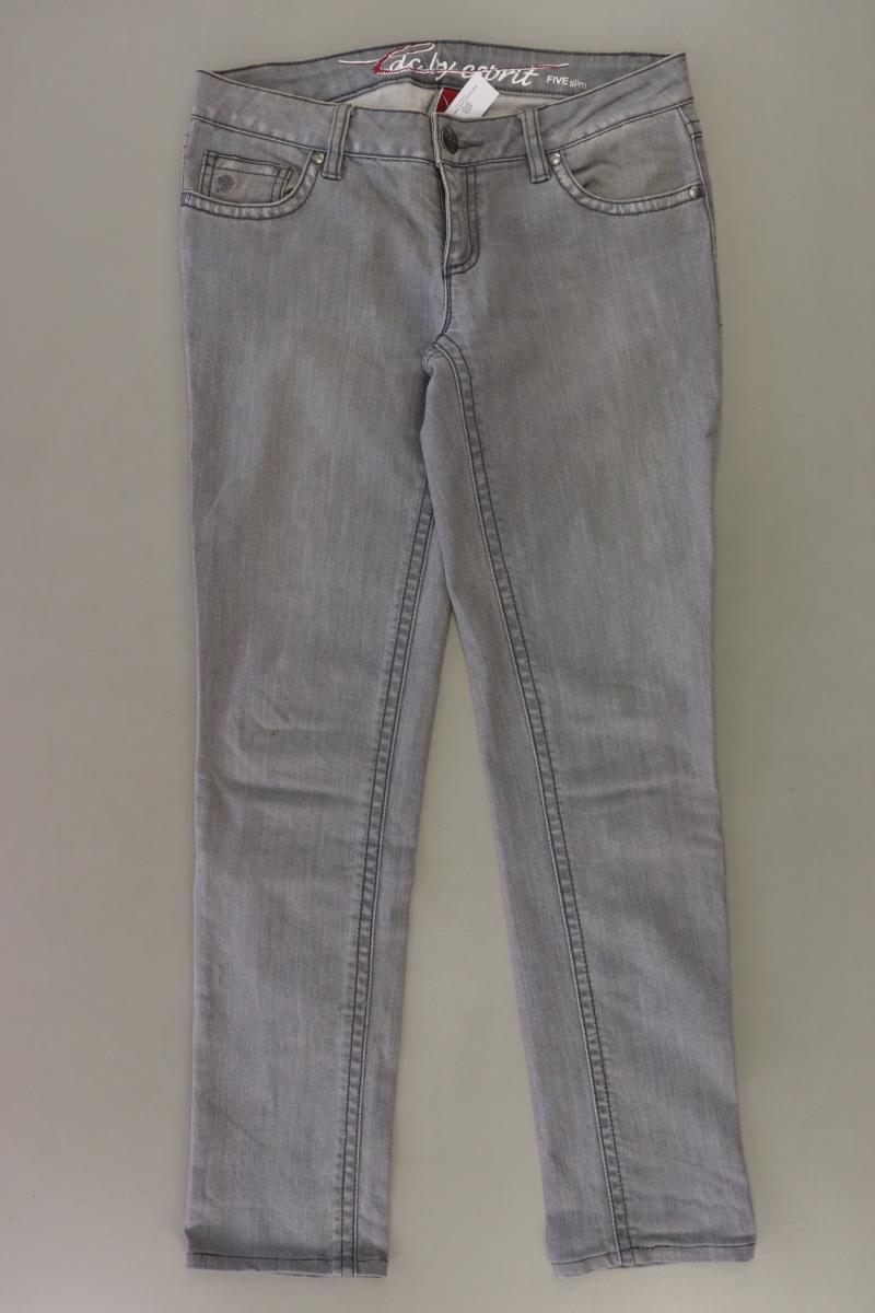 edc by Esprit Straight Jeans Gr. w28/L32 grau aus Baumwolle