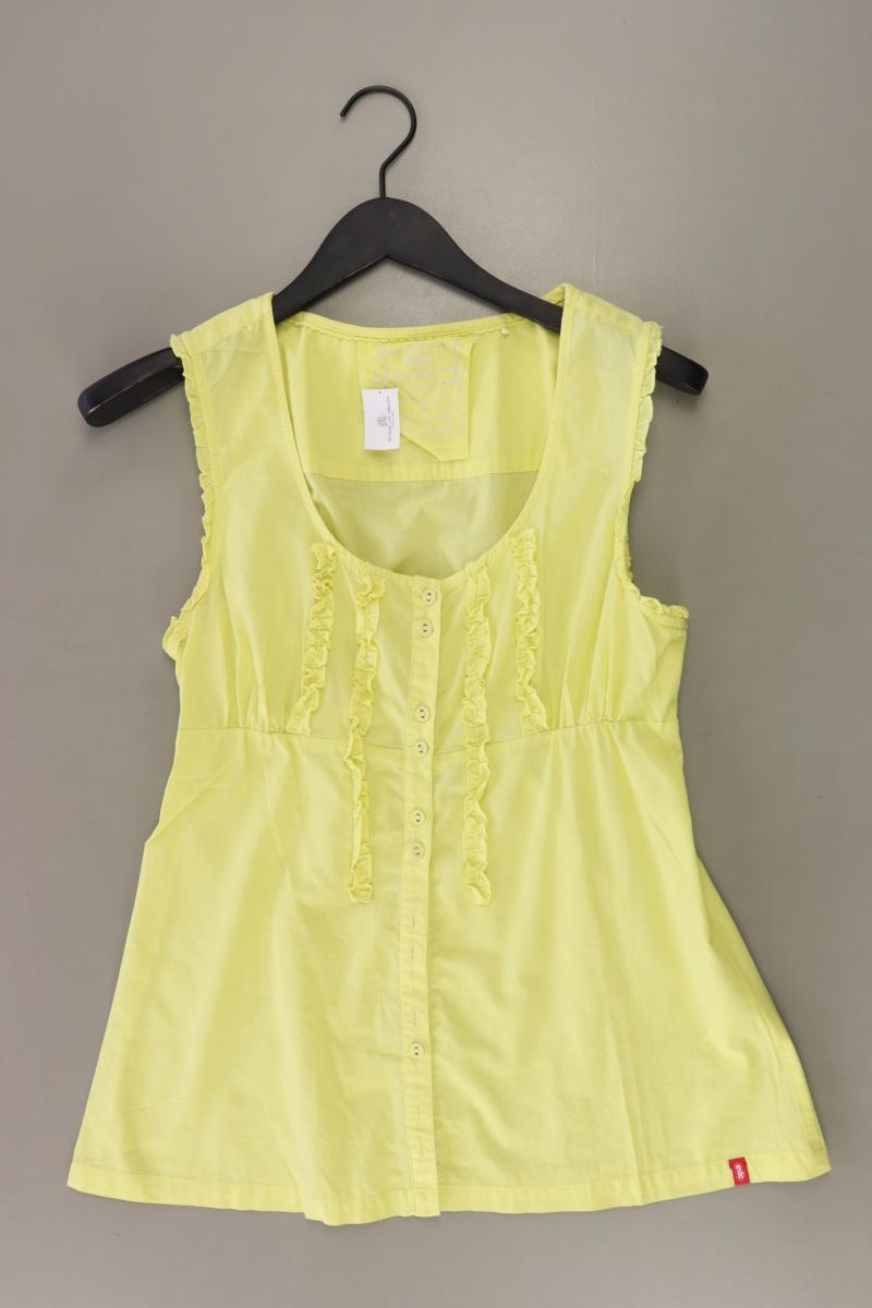 edc by Esprit Rüschentop Gr. M gelb aus Baumwolle