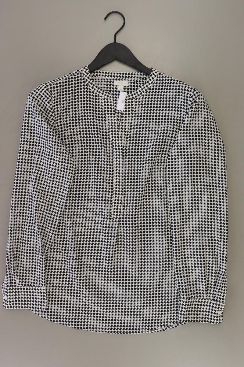 TALBOTS Langarmbluse Gr. S weiß aus Polyester
