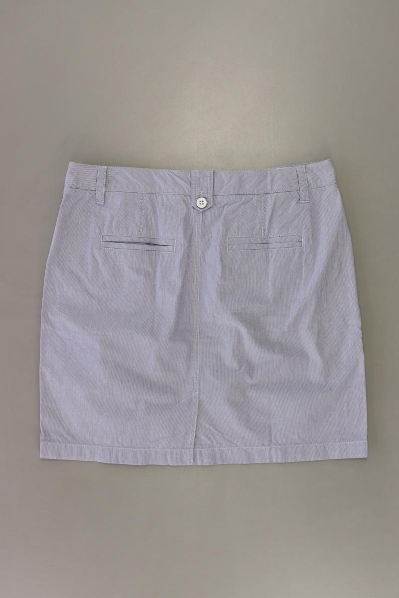 Esprit Rock Gr. 38 gestreift blau aus Baumwolle