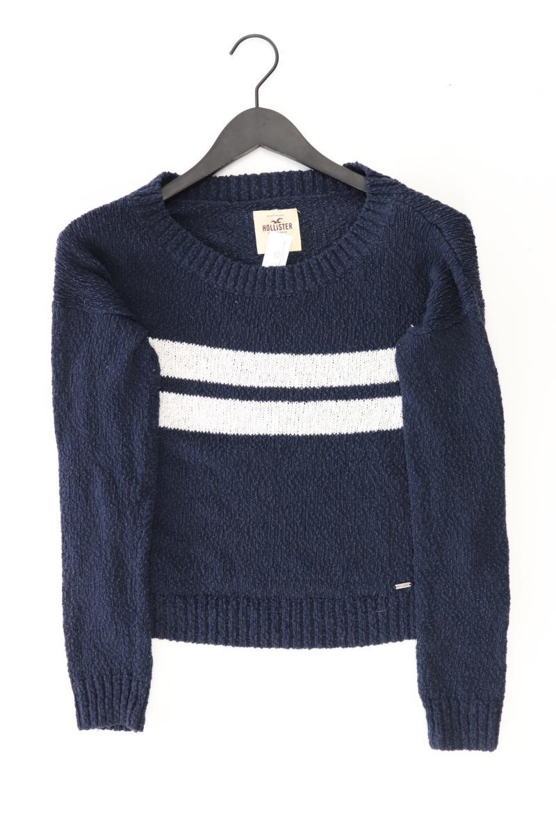 Hollister Grobstrickpullover Gr. XS blau