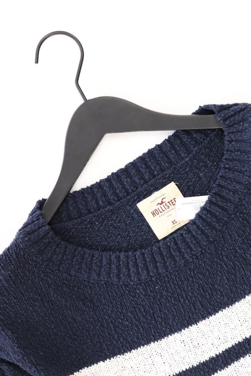 Hollister Grobstrickpullover Gr. XS blau