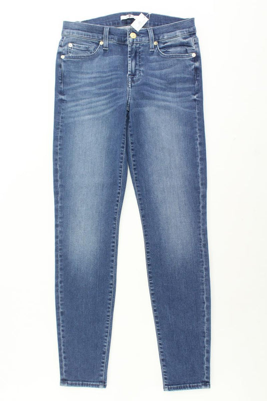 7 For All Mankind Skinny Jeans Gr. W29 neuwertig blau aus Baumwolle