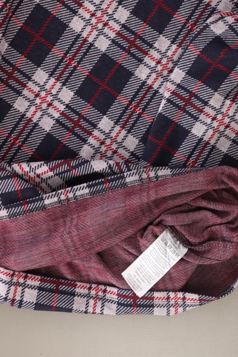 Adler Kleid Gr. 46/48 kariert 3/4 Ärmel mehrfarbig aus Polyester