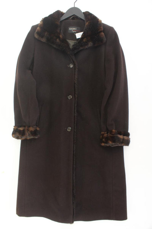 Damo Donna Wollmantel Gr. 36 braun