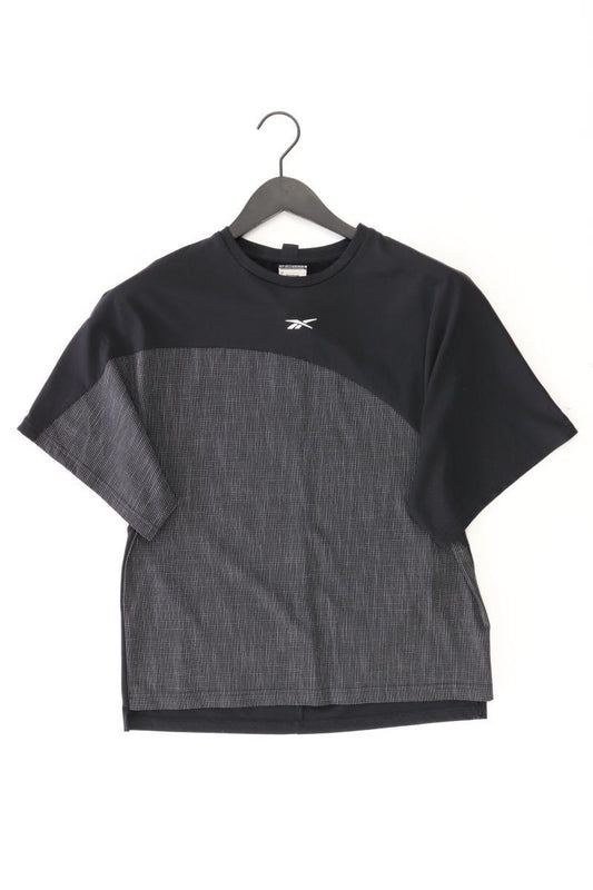 Reebok Sportshirt für Herren Gr. XS Kurzarm schwarz aus Polyester
