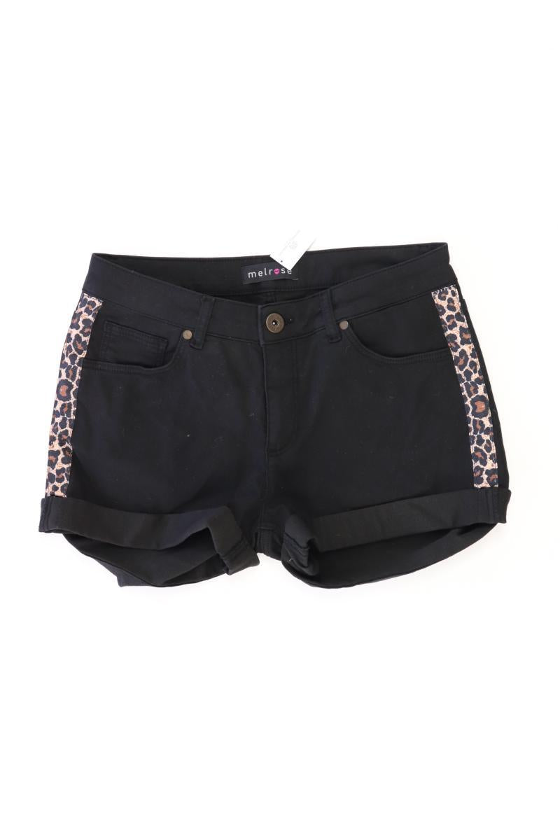 Melrose Jeansshorts Gr. 38 schwarz aus Baumwolle