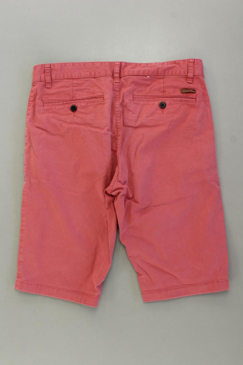 Tom Tailor Chino Shorts für Herren Gr. W30 Modell Jim rot aus Baumwolle