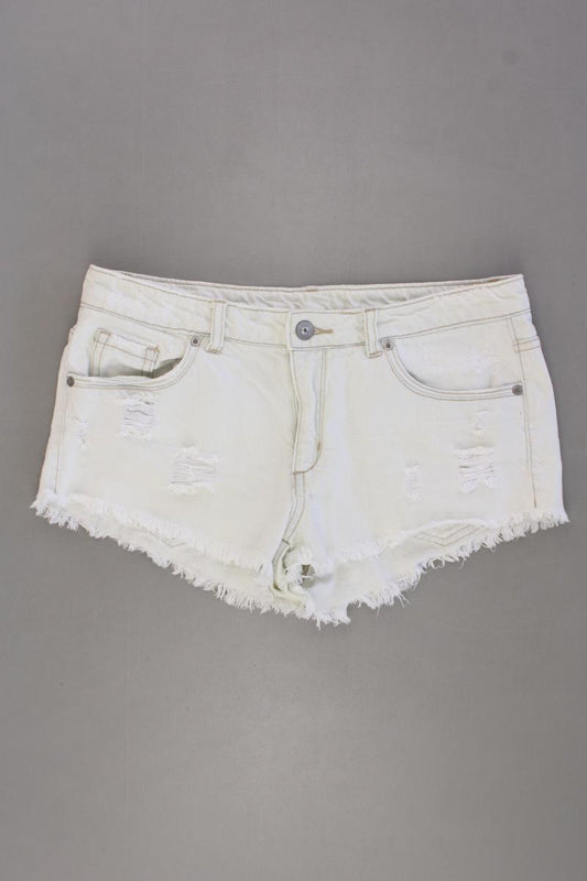 H&M Shorts Gr. 36 weiß aus Baumwolle