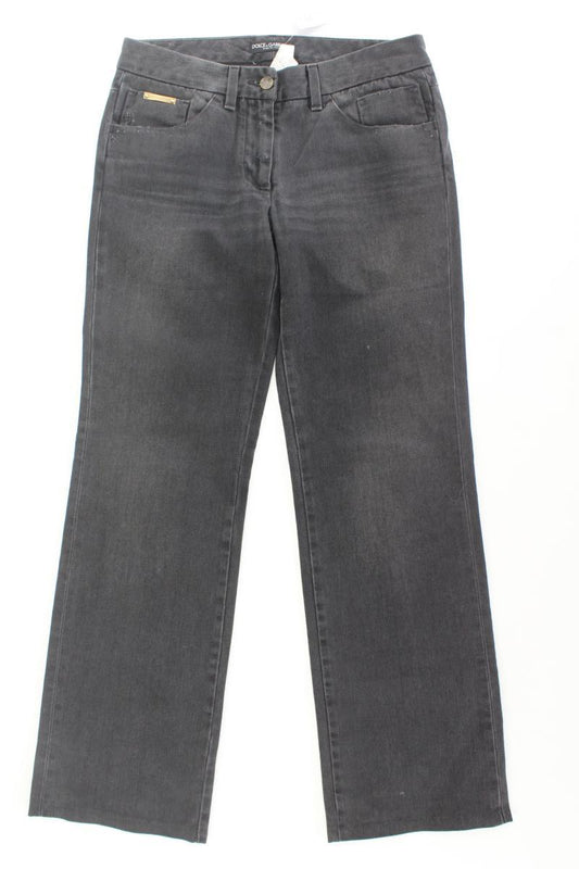 Dolce & Gabbana Boot Cut Jeans Gr. IT 42 (S) grau aus Baumwolle