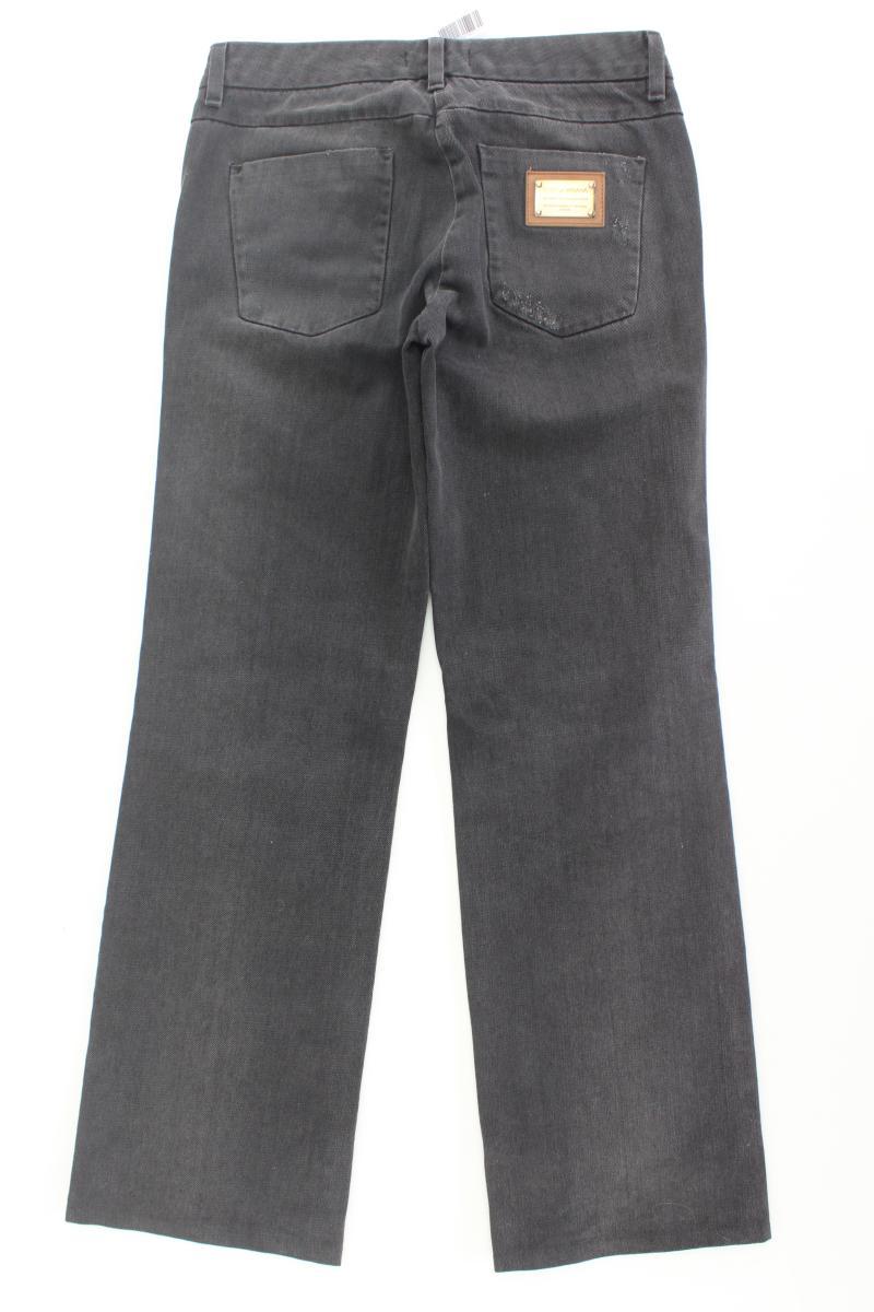 Dolce & Gabbana Boot Cut Jeans Gr. IT 42 (S) grau aus Baumwolle