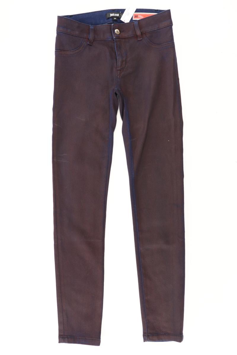 Just Cavalli Jeggings Gr. W26 rot aus Baumwolle