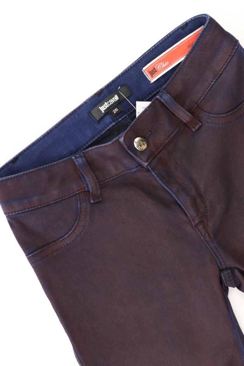 Just Cavalli Jeggings Gr. W26 rot aus Baumwolle