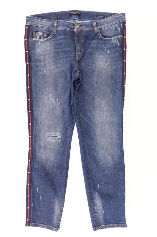 Cambio Straight Jeans Gr. 46 blau aus Baumwolle