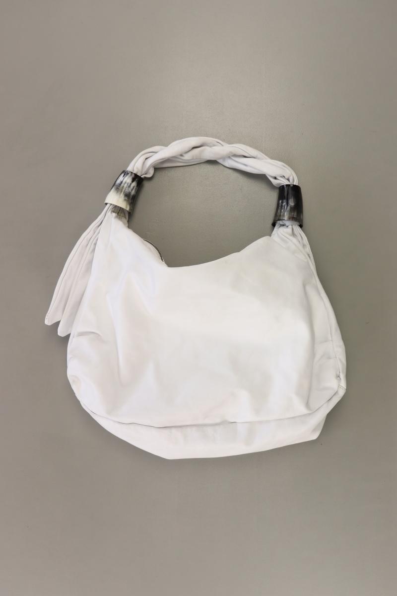 Schultertasche weiß