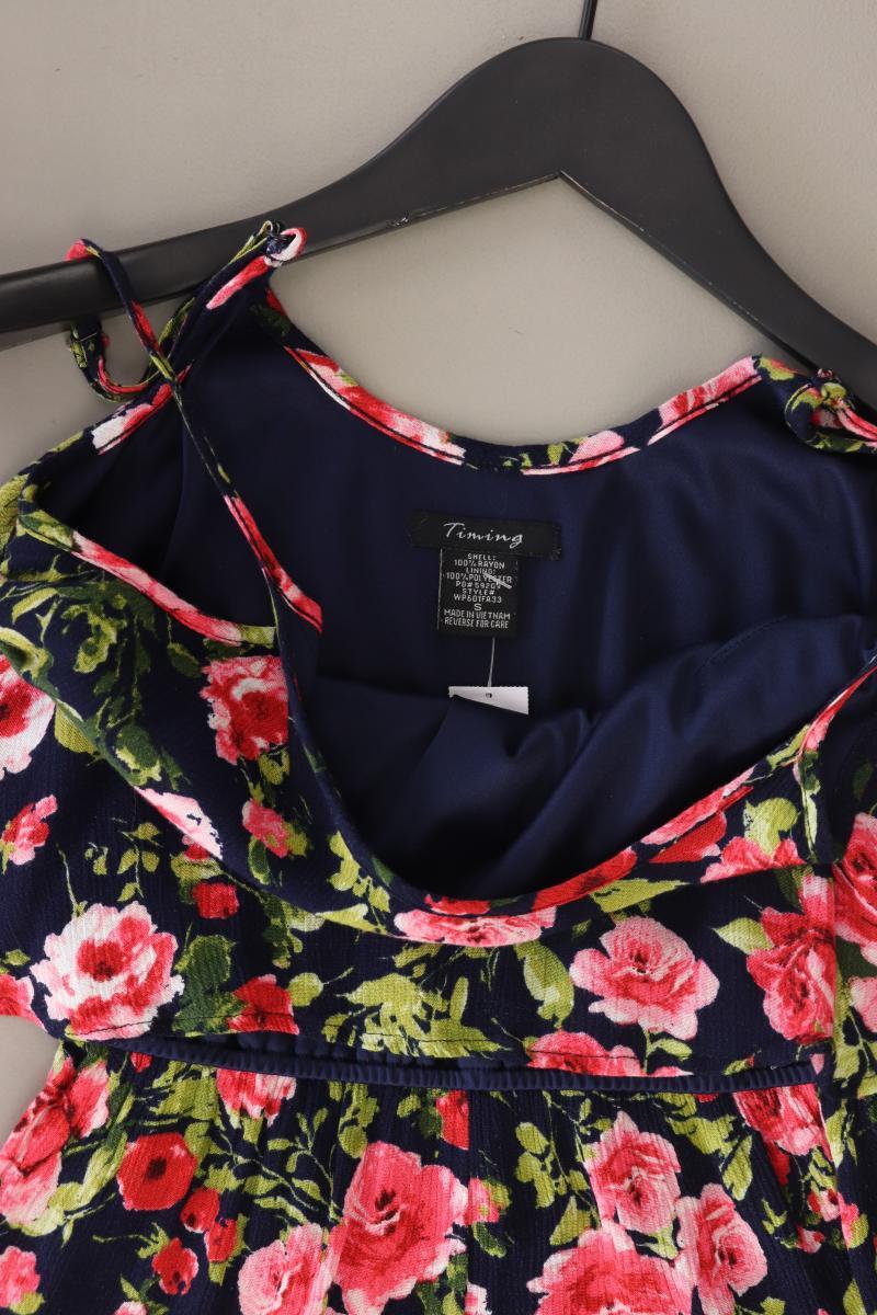 Timing Playsuit Gr. S mit Blumenmuster mehrfarbig aus Rayon