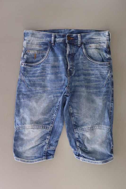 H&M Jeansshorts für Herren Gr. W32 blau aus Baumwolle