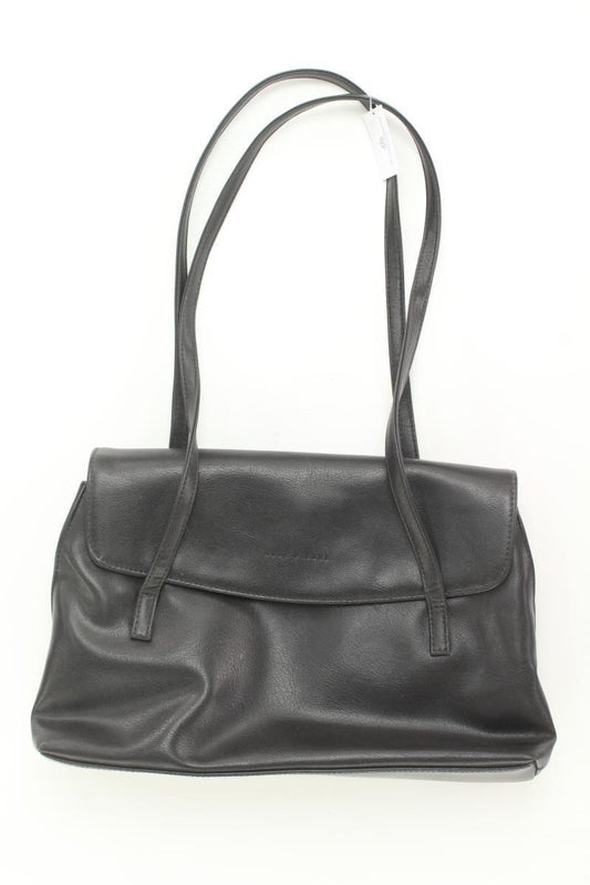 Marc Picard Schultertasche Vintage schwarz aus Leder