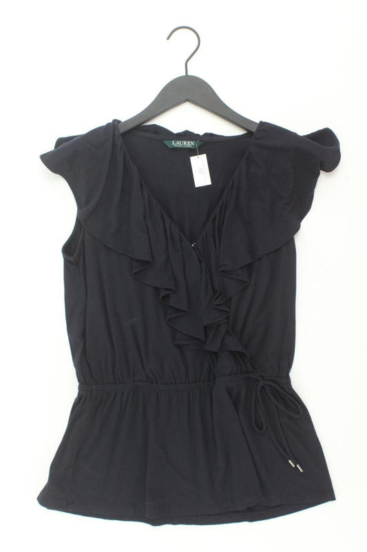 Ralph Lauren Shirt mit V-Ausschnitt Gr. L Kurzarm blau