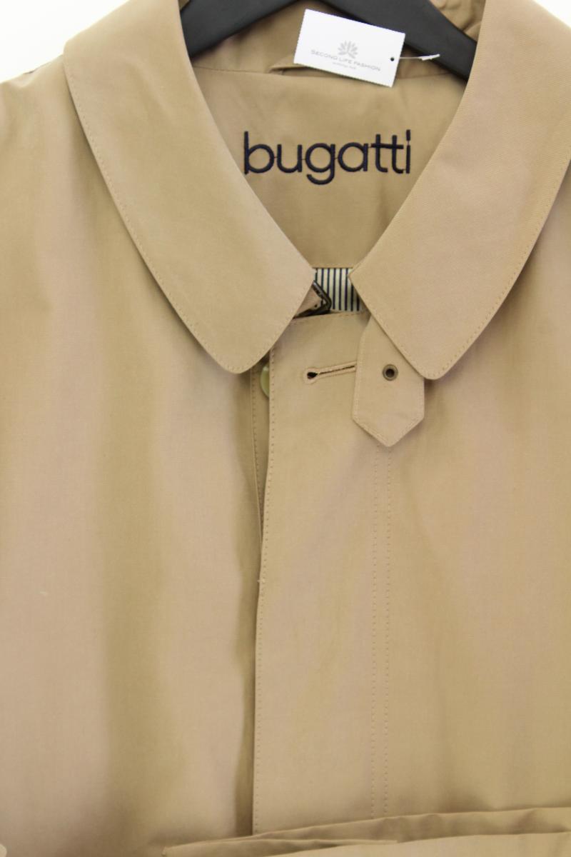 Bugatti Regular Mantel für Herren Gr. XXL Vintage braun aus Baumwolle