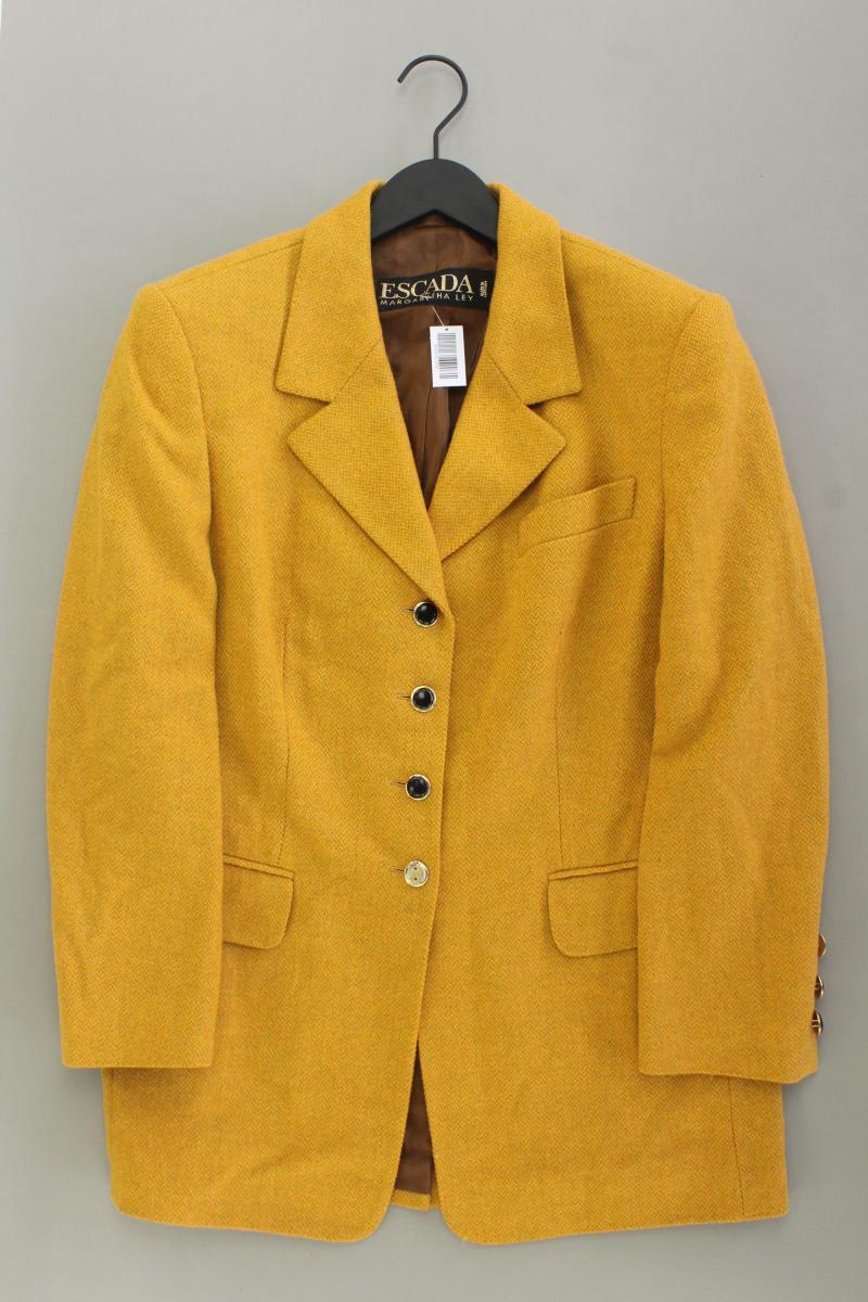 Escada Wollblazer Gr. 40 Vintage gelb