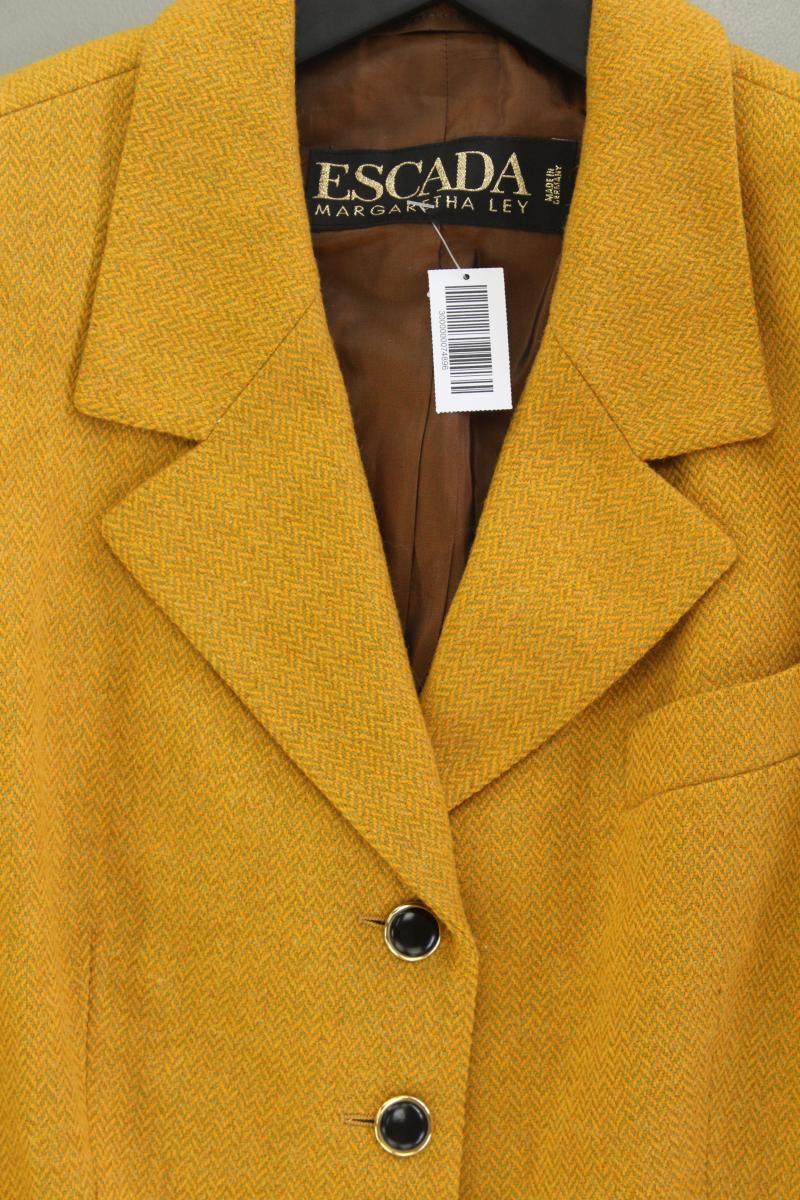 Escada Wollblazer Gr. 40 Vintage gelb