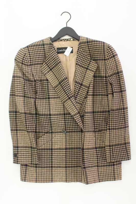 Louis Féraud Wollblazer Gr. 40 hahnentritt Vintage braun