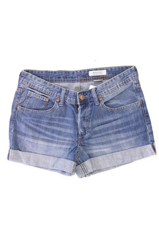 H&M Shorts Gr. 36 blau aus Baumwolle