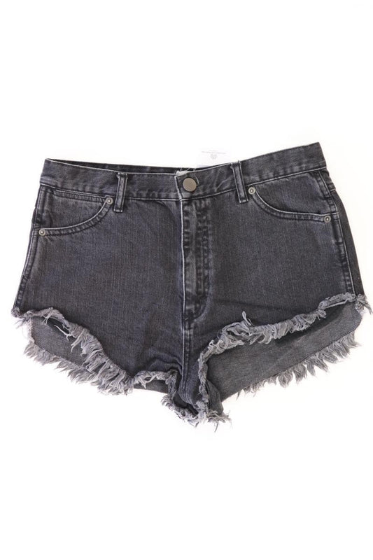 Asos Jeansshorts Gr. 40 grau aus Baumwolle