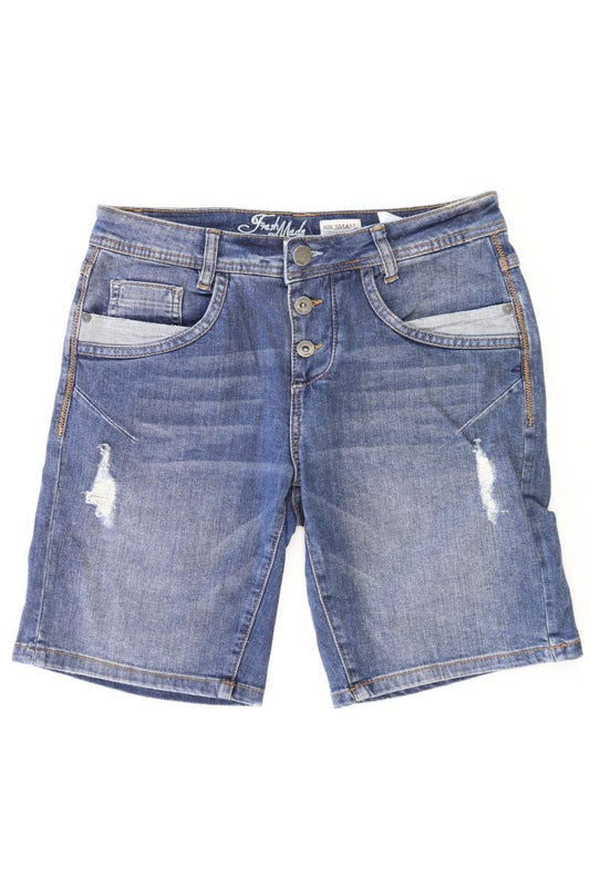 Fresh Made Jeansshorts Gr. S blau aus Baumwolle