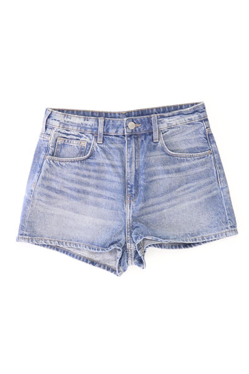 H&M Shorts Gr. 38 blau aus Baumwolle