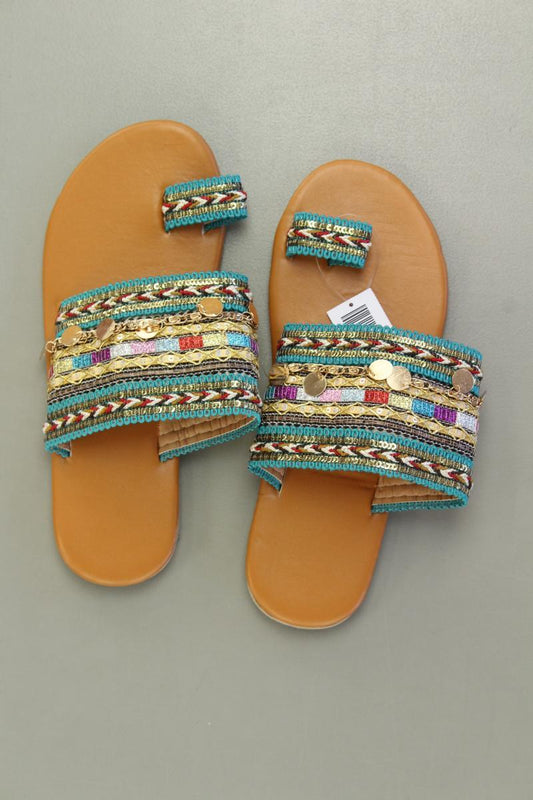 Sandalen Gr. 36 neuwertig mehrfarbig