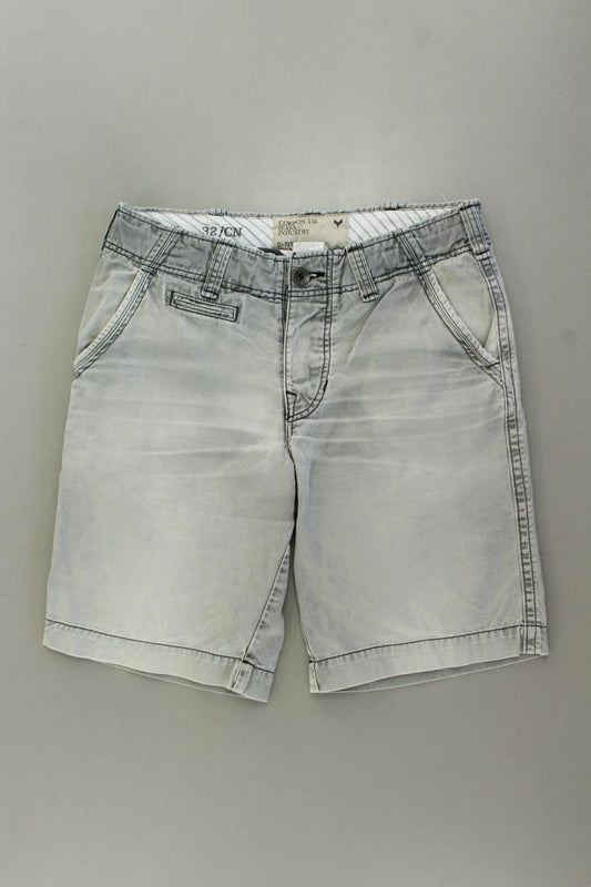 Cordon Jeansshorts für Herren Gr. W32 grau aus Baumwolle