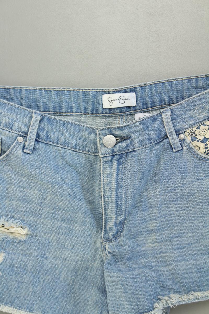 Jessica Simpson Jeansshorts Gr. W30 blau aus Baumwolle