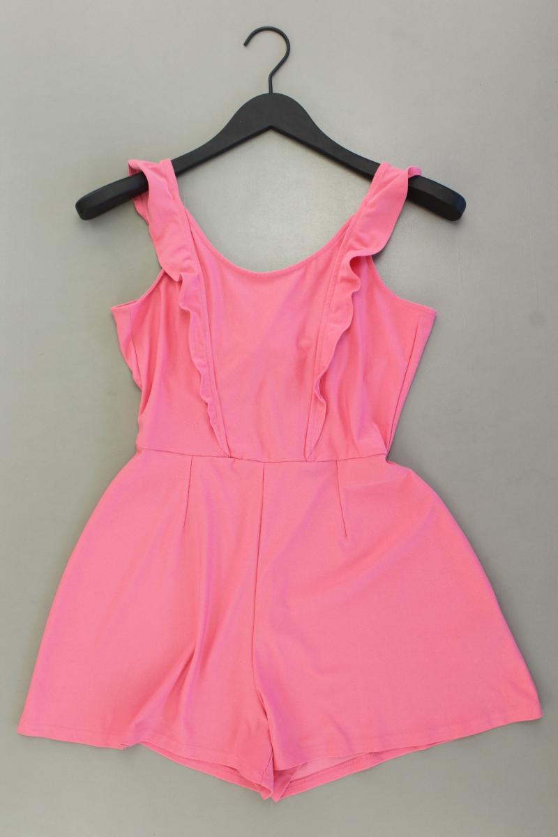 Kurzer Jumpsuit Gr. 36 pink aus Polyester